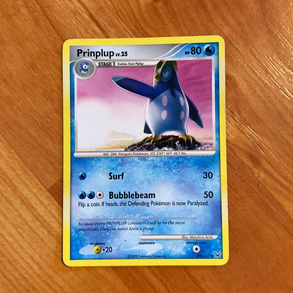 Prinplup Pokemon Card‎